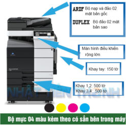 Máy Photocopy Konica Minolta Bizhub C759 (Like New 99%) Máy Photocopy Konica Minolta Bizhub C759