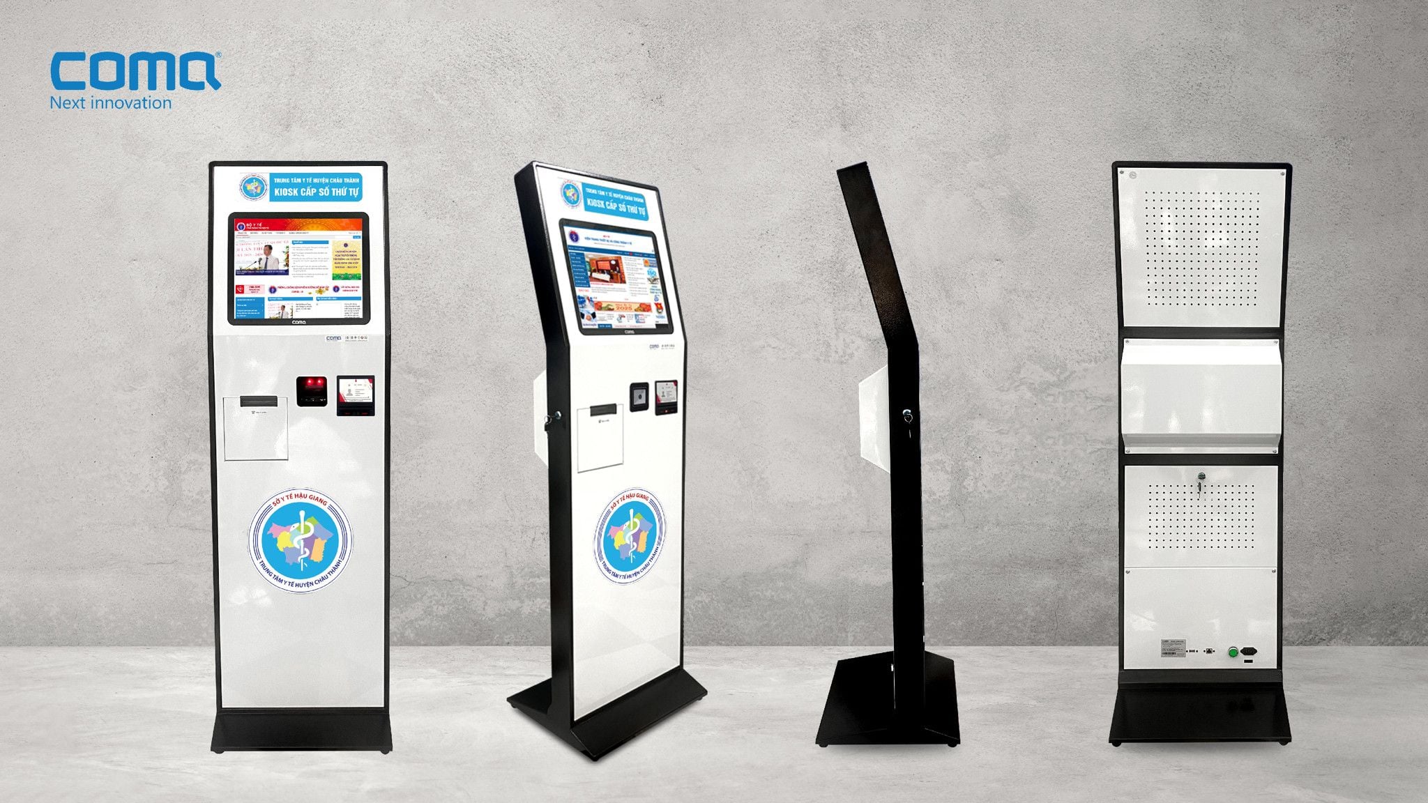 KIOSK In Cấp Số Thứ Tự ComQ Q-KIOSK 1737 CMT P80 KIOSK ComQ
